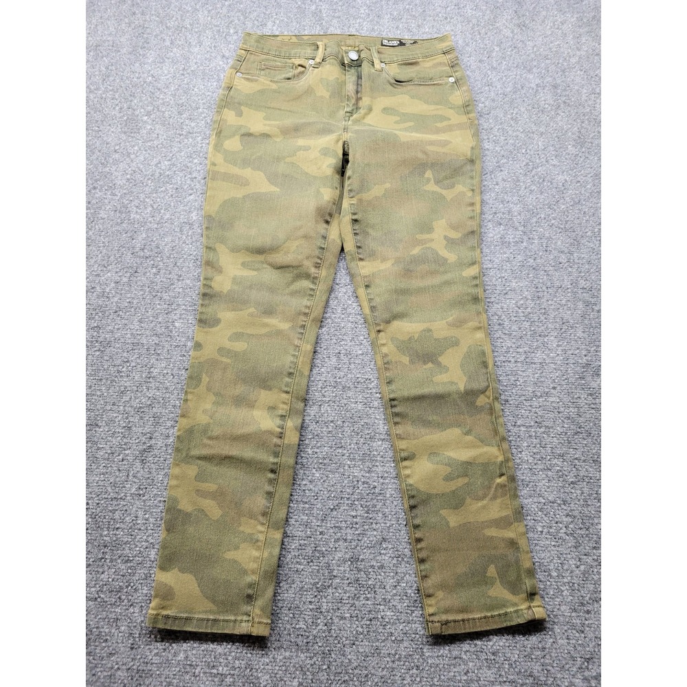 BlankNYC The Reade Crop Camo Skinny Jeans Green 29 37FF1634MX